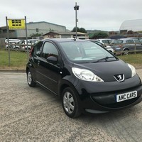 2007 Peugeot 107 1.0 Urban Move 3dr HATCHBACK Petrol Manual