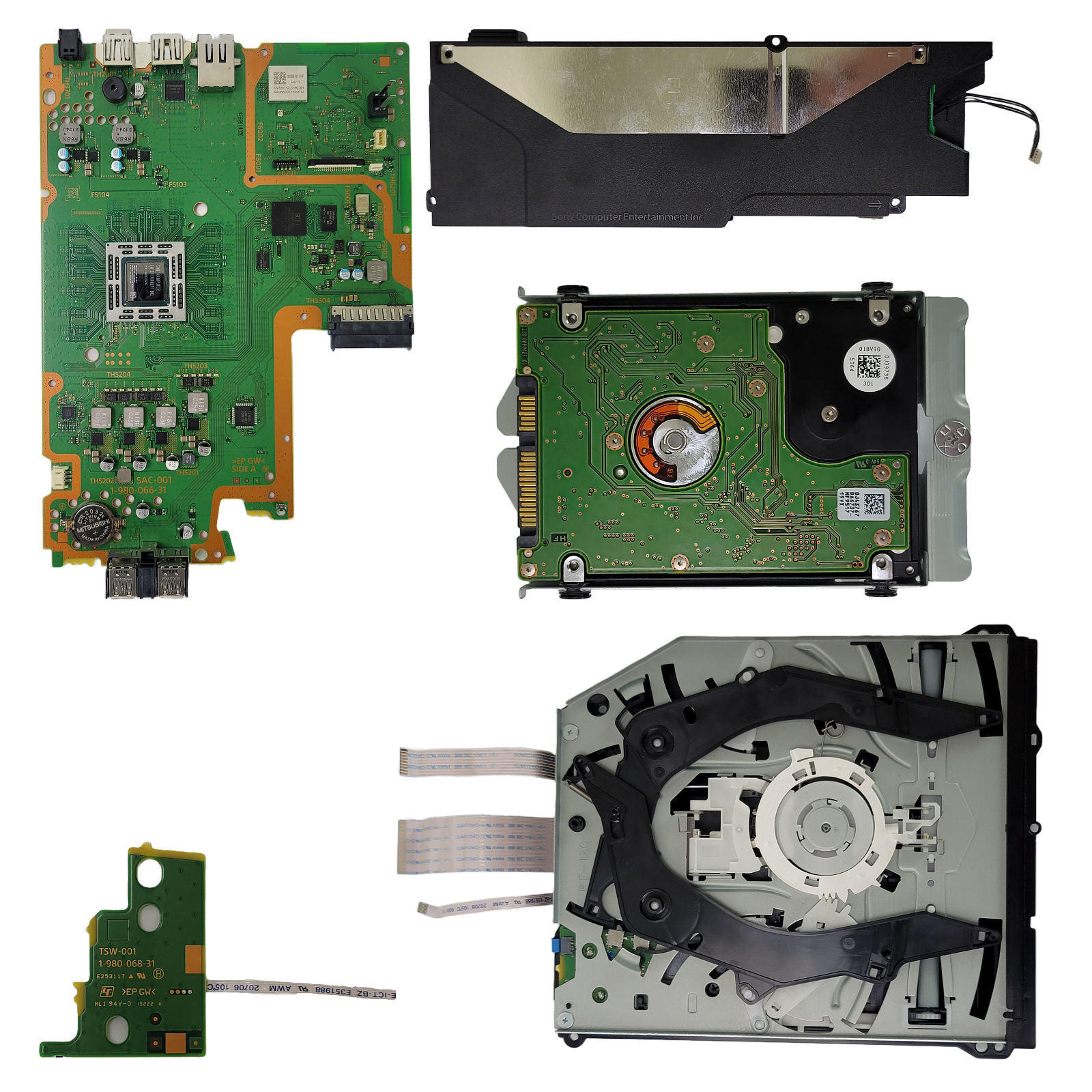 Original PS4 (CUH-12XXA/12XXB) Genuine Replacement Parts - Tested! - Working! Original PS4 (CUH-12XXA/12XXB) Genuine Replacement Parts - Tested! - Working!