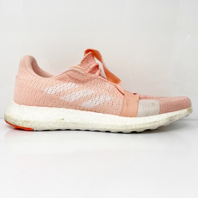 

Adidas Womens Senseboost Go G26947 Розовые кроссовки для бега, размер 10, Розовый, Senseboost Go
