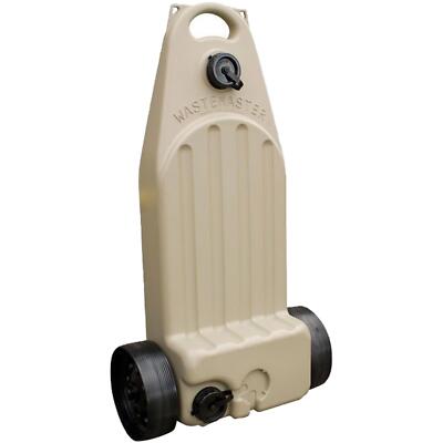 WASTEMASTER WASTE WATER TANK ROLLER 38L CAMPERVAN MOTORHOME CARAVAN GREY