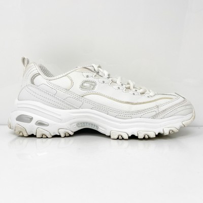 

Skechers Womens D Lites 11931 Белая Повседневная Обувь Кроссовки Размер 7.5, Белый, D Lites