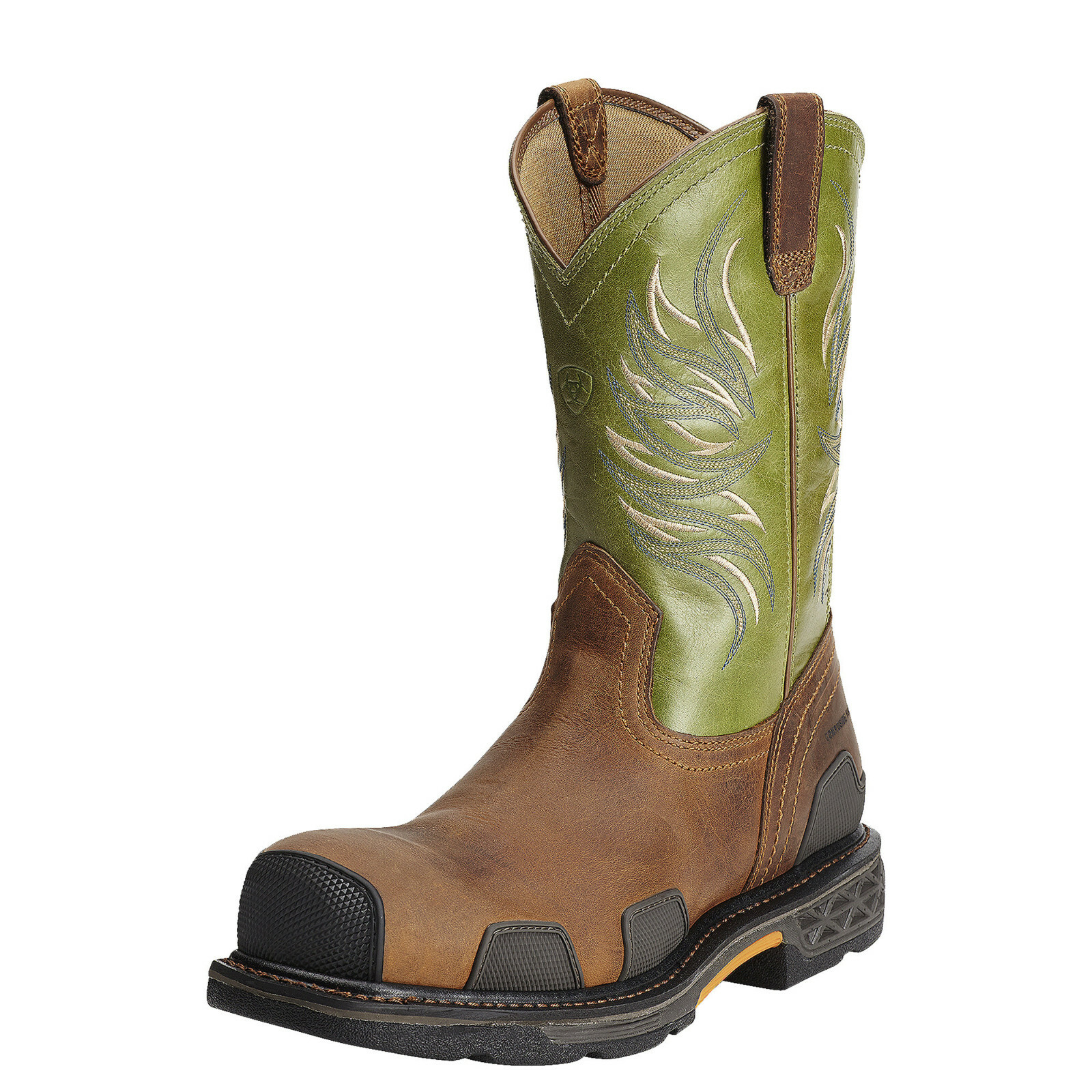 Ariat Men OverDrive Wide Square Toe Composite Toe Work Safety Boot 10011921-9D