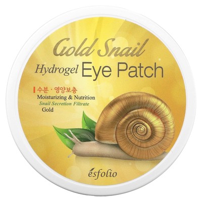 Gold Snail Hydrogel Eye Patch Anti-Wrinkle & Nutrition by Esfolio (60 PCS)
