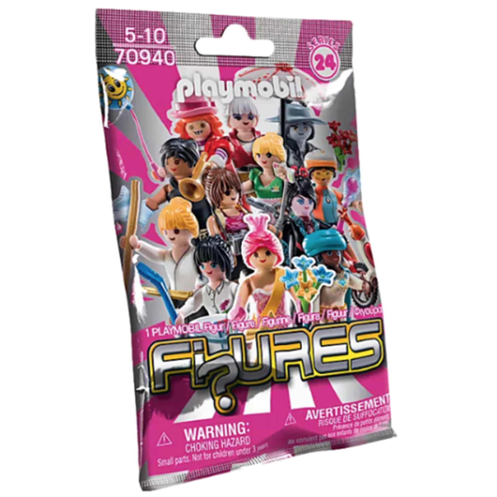 Фигурка-мешок Playmobil Series 24 Pink Girls Single Blind Bag НОВАЯ В НАЛИЧИИ