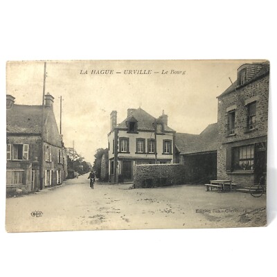 Postcard LA HAGUE URVILLE Le Bourg