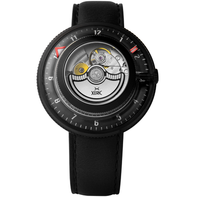 Pre-owned Xeric Invertor Automatic Black Red Limited Edition