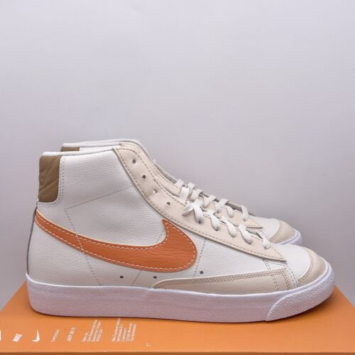 NEW Nike Blazer Mid '77 EMB Phantom Hot Curry Pearl White NEW Nike Blazer Mid '77 EMB Phantom Hot Curry Pearl White