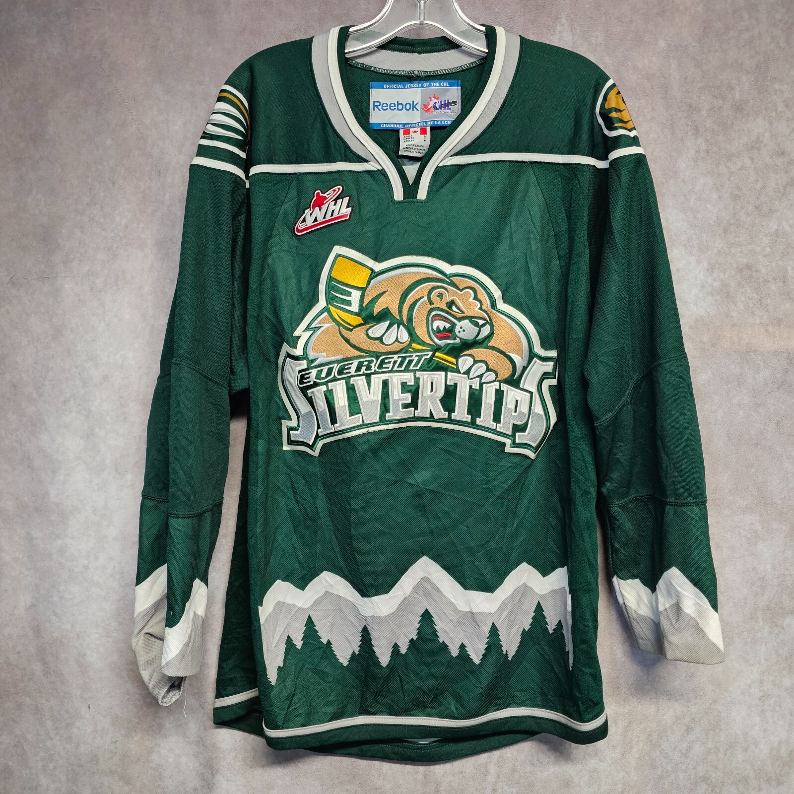 Reebok CCM Authentic WHL CHL Everett Silvertips Hockey