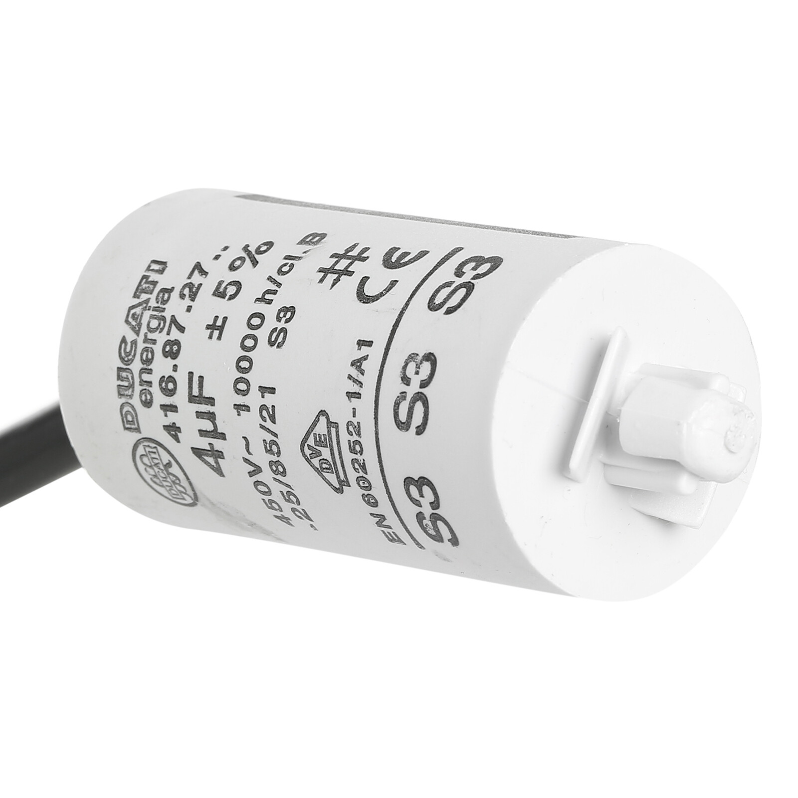 Genuine Indesit Fridge Freezer Starting Capacitor 4MF (8MM) P2UK