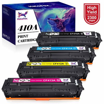 4PK Toner Cartridge CF410A -3A 477A For HP Color Laserjet Pro MFP M452dw M477fnw