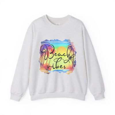 Beach Vibes Unisex Heavy Blend  Crewneck Sweatshirt
