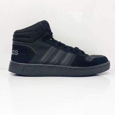 

Adidas Mens Hoops 2.0 Mid FV7229 Черные баскетбольные кроссовки Размер 9, Черный, Hoops 2.0 Mid