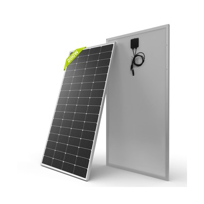 Newpowa 9BB Cell 200W Monocrystalline 200 Watt 12V Solar Panel High Efficienc...