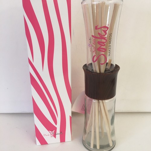 Pink Zebra Just Add Soaks Naked Reeds Fragrance Diffuser NIB