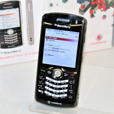   Blackberry Pearl 8110 (Vodafone) Smartphone 2G EDGE, WiFi - Black, 64 MB  