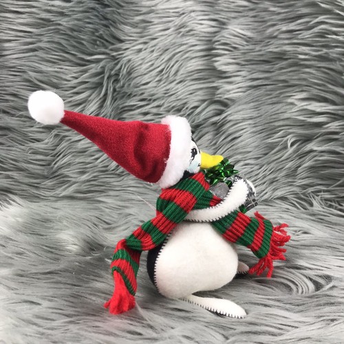 Annalee Cool Gift Floating Scarf Penguin Winter Christmas Plush Decoration 6”