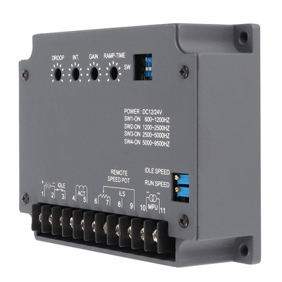 DC12V/24V Electronic Engine Speed Governor Controller Generator Controller Panel