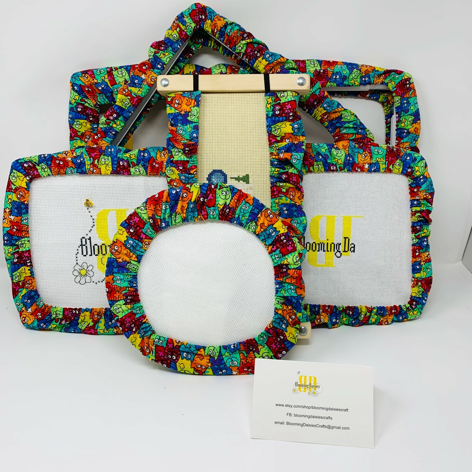 Kitty Lover Grime Guards QSnap FrameCross Stitch/Needlecraft