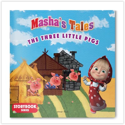 Masha Tales: The Three Little Pigs by Wonder House Books Paperback New
