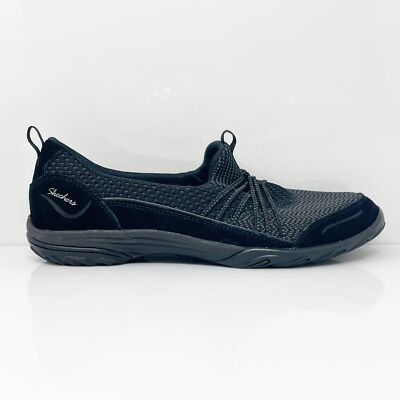 

Skechers Womens Empress 23101 Черная повседневная обувь Кроссовки Размер 8.5, Черный, Empress