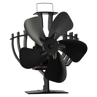 TCFUNDY 60° Rotating Wood Stove Fan Heat Powered for Mr Heater Fireplace Fan