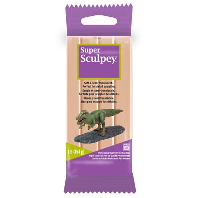 Super Sculpey 1lb. Oven-Bake Clay, Beige