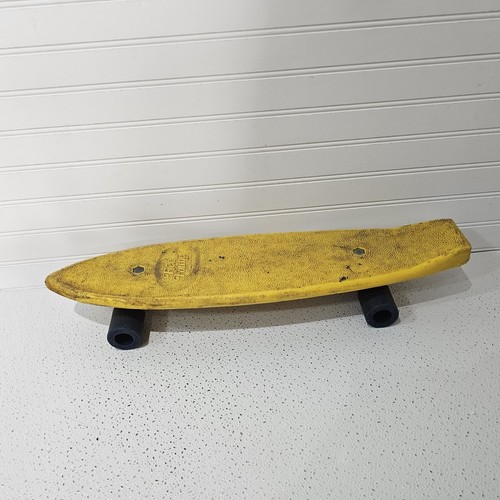 Vintage Yellow California Free Former Skateboard w/Original