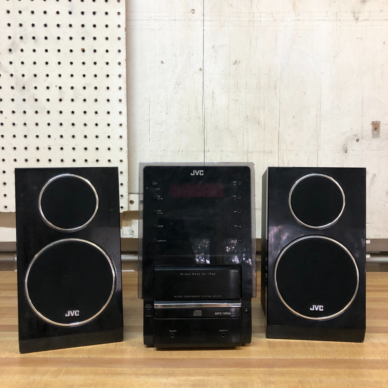 JVC Micro Component HiFi System UX-LP5 Fip Dock for iPod CD