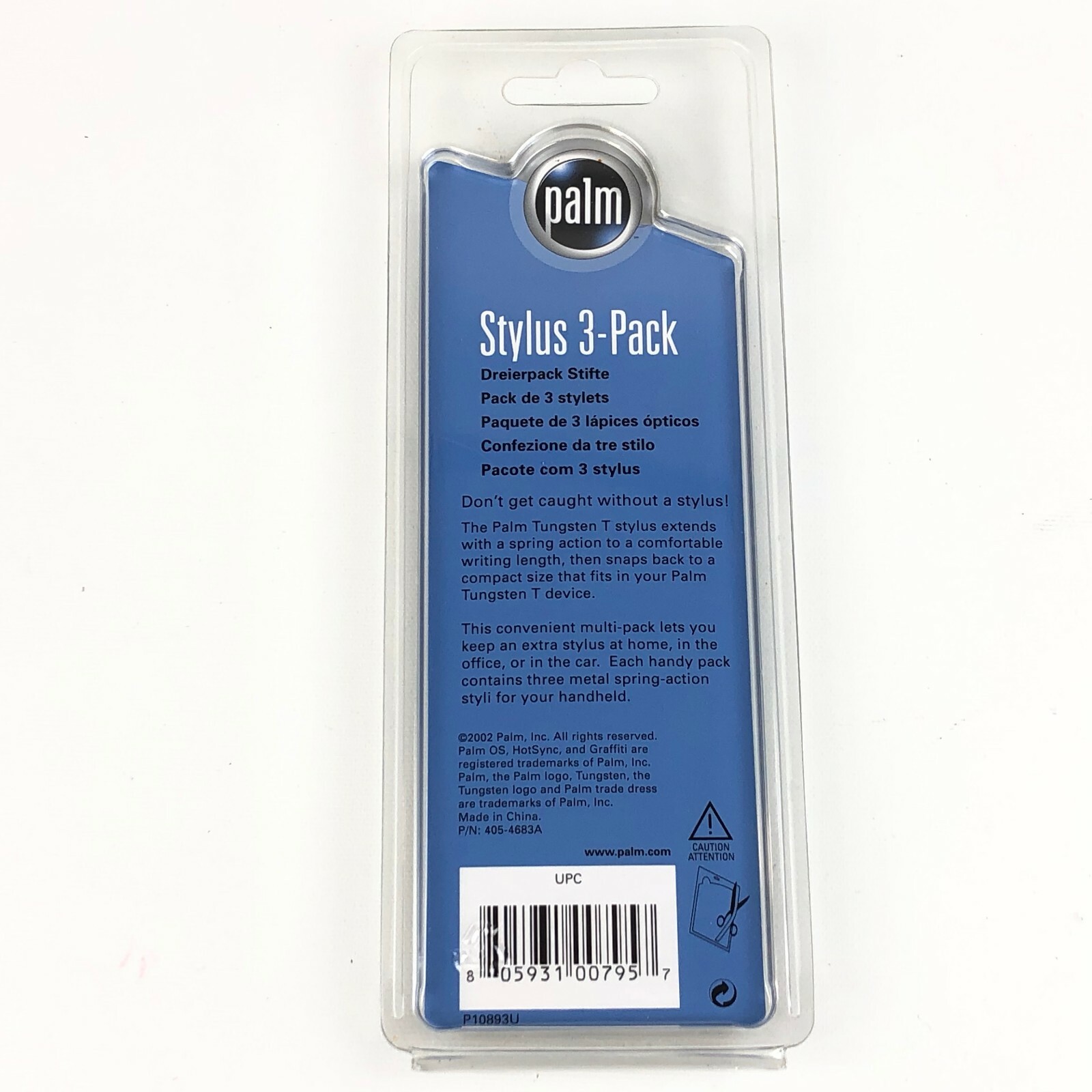 PalmOne Tungsten T and T2 series Stylus 3 Pack P1089U