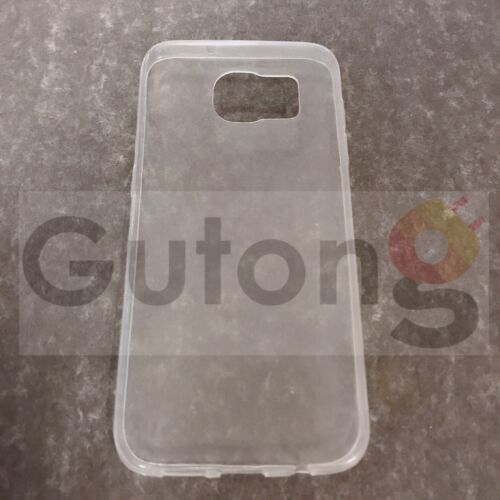 Samsung S7 Edge Handyhülle Cover Schutz Hülle TPU Case Ultradünn Transparent