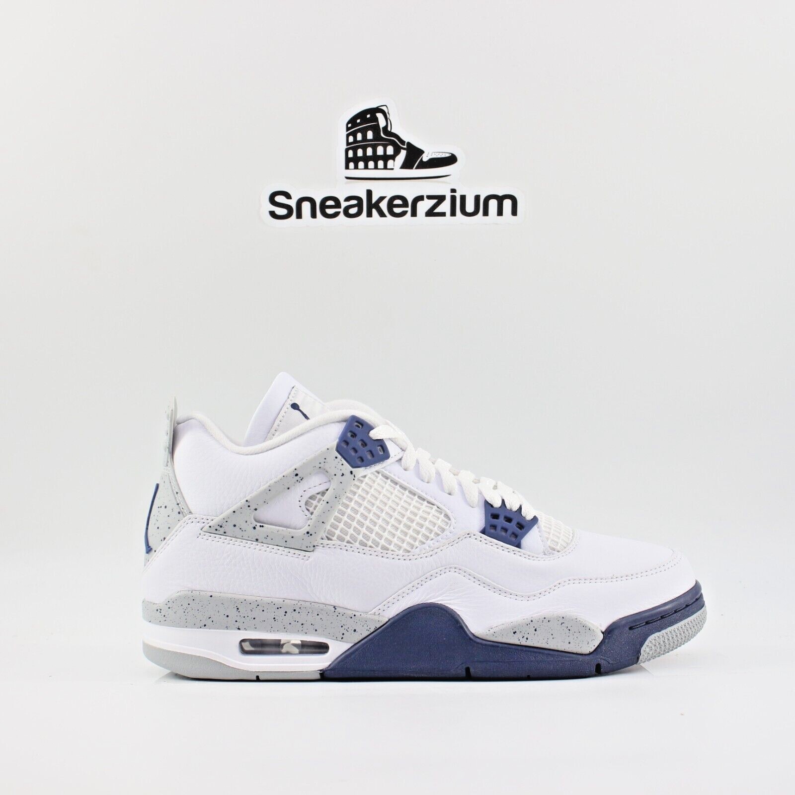 Мужские кроссовки Air Jordan 4 Midnight Navy White DH6927-140 GS 408452-140 PS TD Новые