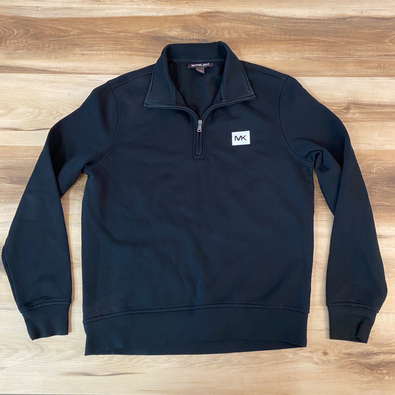 【送料&関税込】Michael Kors Embroidered Logo Sweatshirt Embroidered Logo Cotton Blend Sweatshirt | Michael Kors [ID]