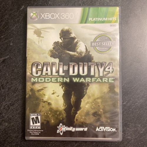 Call of Duty 4: Modern Warfare Microsoft Xbox 360. TESTED