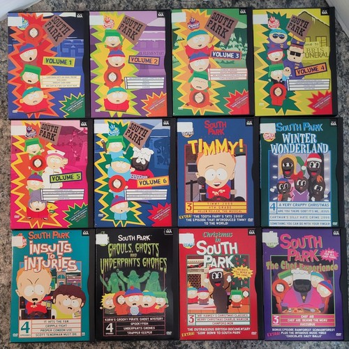 SOUTH PARK DVD BOX シリーズ1と2&ベスト South Park The Complete First Season One 1st DVD Box Set