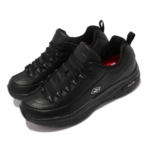 

Skechers Arch Fit SR-Trickell II Широкие противоскользящие черные женские повседневные 108053W-BLK, Черный, Arch Fit Sr-trickell Ii Wide