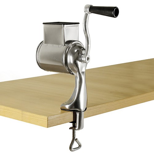 Kitchen Manual Rotary Food Grater 5Drum Blade Cheese/Vegetable Mills Nut Grinder