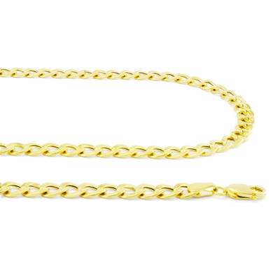 Pre-owned Nuragold 10k Yellow Gold 6.5mm Cuban Link Curb Chain Bracelet Mens Womens 7.5"