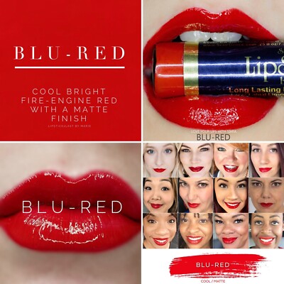 HOT SALE  LIPSENSE New Sealed *BLU-RED* SeneGence AUTHENTIC  Rare!