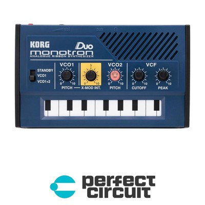 Korg Monotron DUO Analog Ribbon Synth SYNTHESIZER - NEW - PERFECT CIRCUIT 