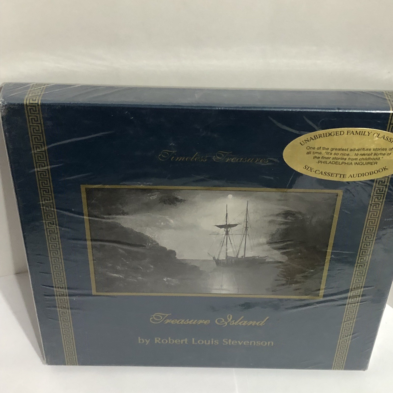 New Six Cassette Audio Book Treasure Island by Robert Louis Stevenson Sealed