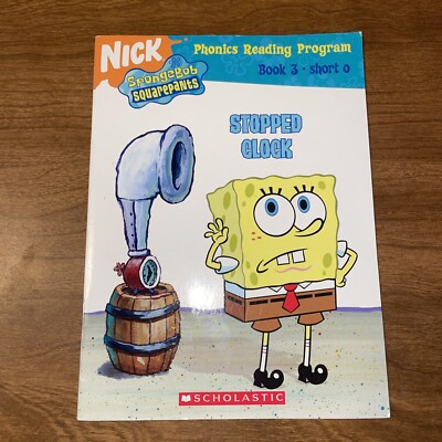 Spongebob Squarepants Phonics: Book 3  Short O  Scholastic Nickelodeon