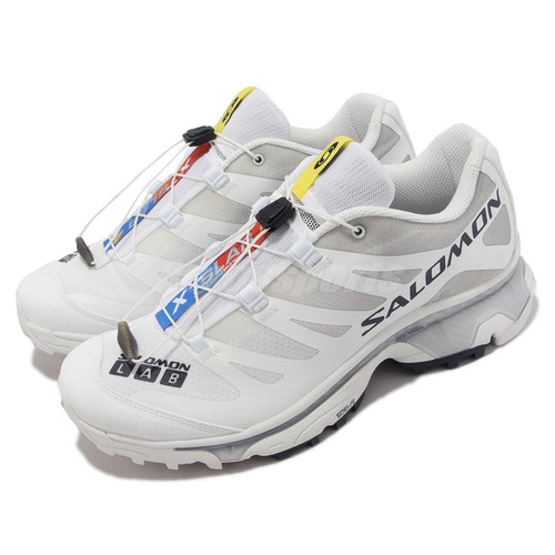 

Мужские повседневные кроссовки унисекс Salomon XT-4 OG White Ebony Lunar Rock L47133000, Белый, Xt-4 Og