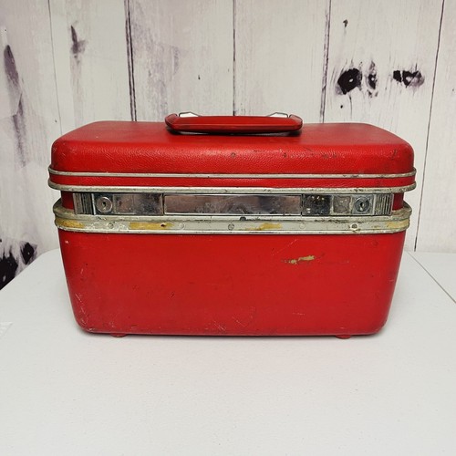 Samsonite Vintage メイクボックス Vintage Samsonite Train Case Makeup Cosmetic Case Free