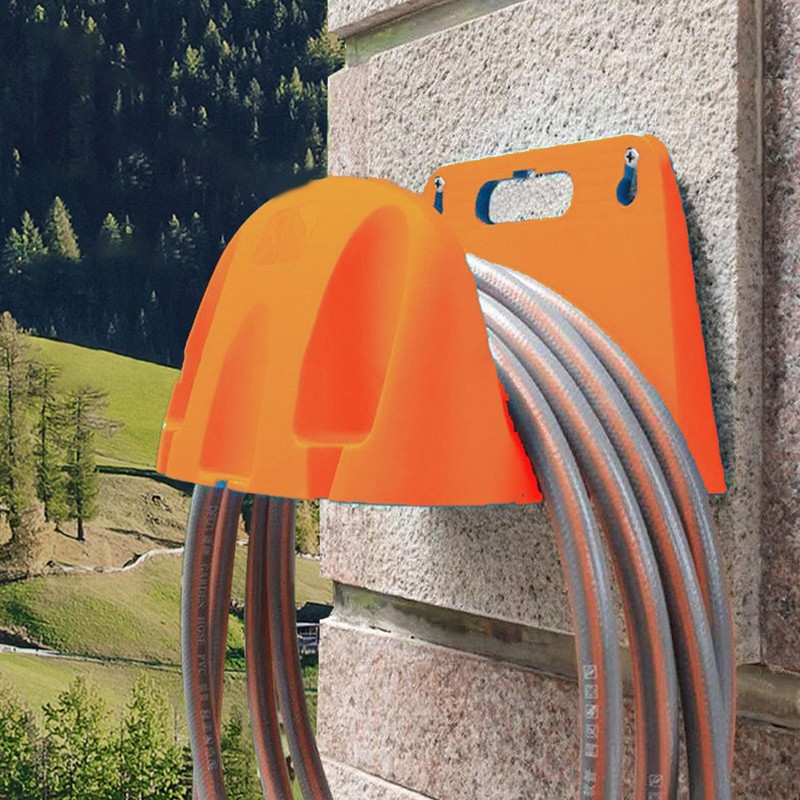 1* NEW Wall Mounted Hose Rack Hose Storage Reel Hose Hooks