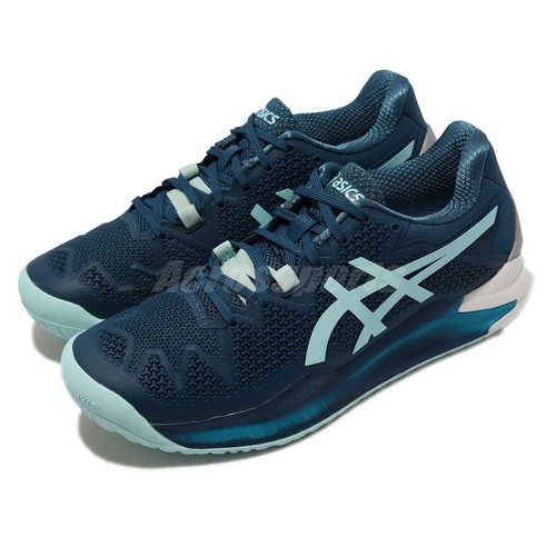 

Женские теннисные кроссовки Asics GEL-Resolution 8 D Wide Blue White 1042A097-406, Синий, Gel-resolution 8 D Wide