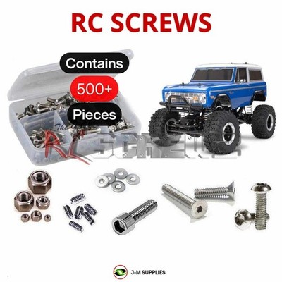 RCScrewZ Stainless Screw Kit tam253 for Tamiya Ford Bronco CR-01 4WD 58436 | SET