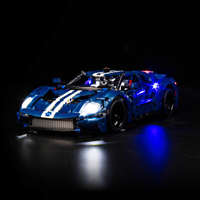 BrickBling LED Licht Kit für LEGO Technic 2022 Ford GT 42154 (Standard Version)