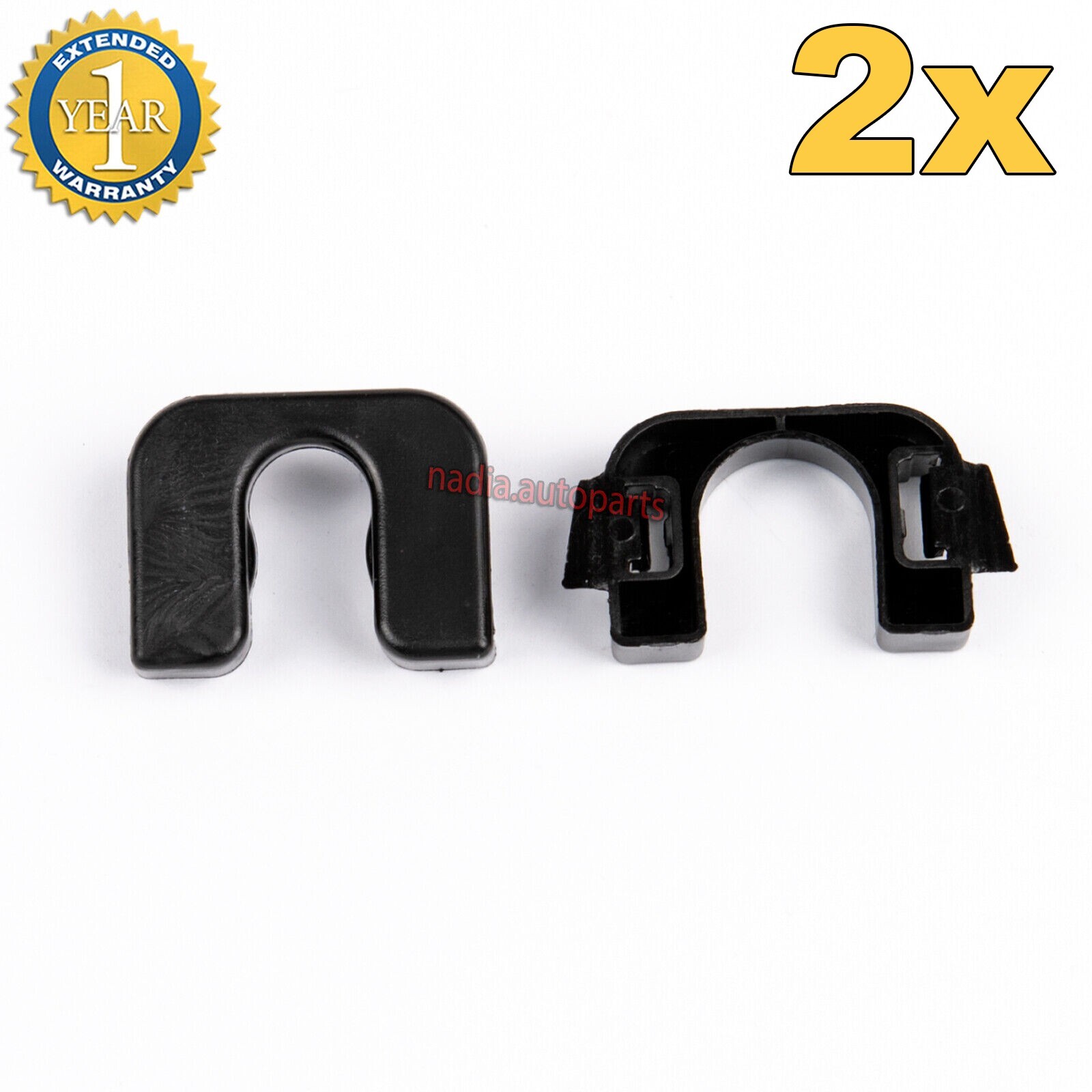 2x Scaffale Clip Staffa Di Fissagio Per Ford Fiesta Focus Mondeo 1539663