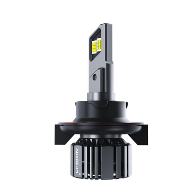 AUXBEAM H13 9008 LED Headlight Bulbs Kit High Low Beam Super Bright Canbus 6500K