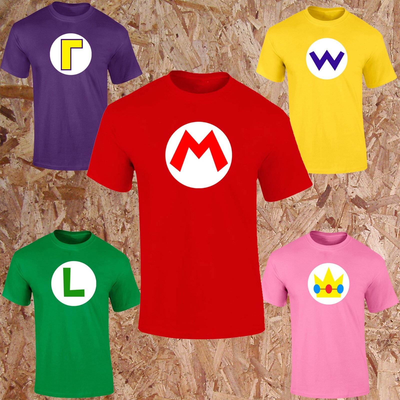 Waluigi Symbol T Shirt Waluigi Symbol T Shirt